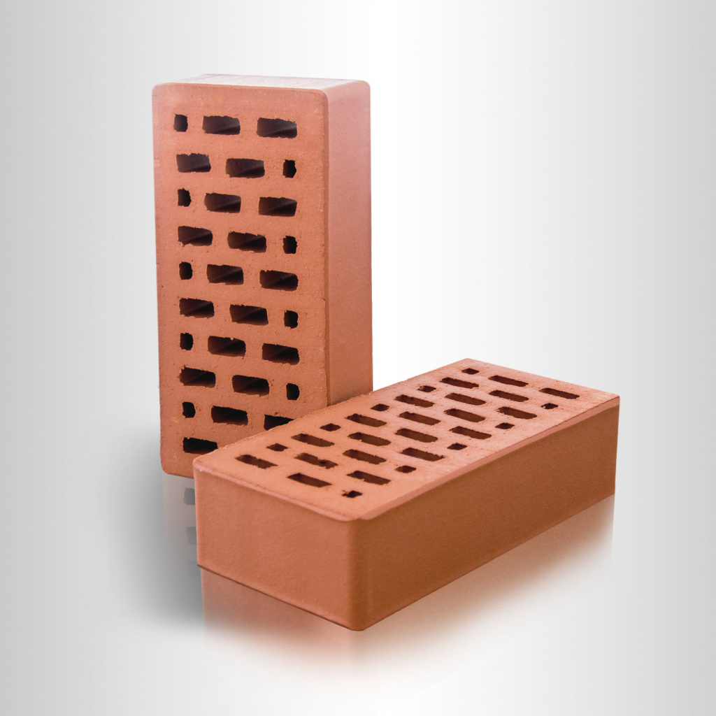 Одинарный лицевой кирпич