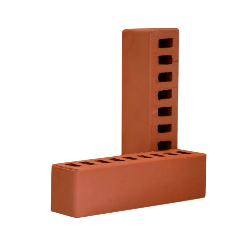 КИРПИЧ ПОЛОВИНКА ЦВЕТ МОРКОВЬ 0,5 НФ