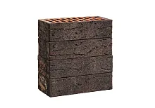 Лицевой кирпич Смог, коричневый 1НФ M150-200