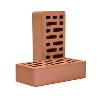 КИРПИЧ ОДИНАРНЫЙ ЦВЕТ ПЕРСИК 1,0 НФ