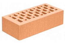 Кирпич лицевой желтый Соломенный с поверхностью Береста-2