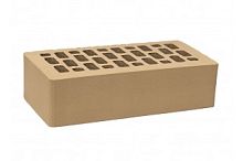 Кирпич лицевой бежевый Латте с гладкой поверхностью