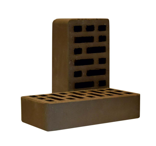 КИРПИЧ ОДИНАРНЫЙ ЦВЕТ ШОКОЛАД 1040 1,0 НФ