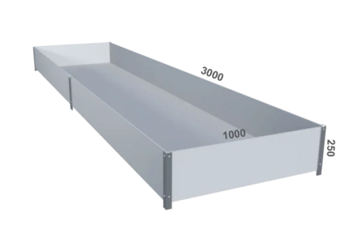 Грядки 3000*1000*10мм