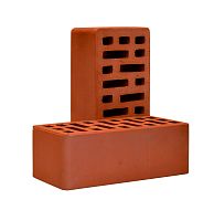 КИРПИЧ УТОЛЩЕННЫЙ ЦВЕТ МОРКОВЬ 1,4 НФ