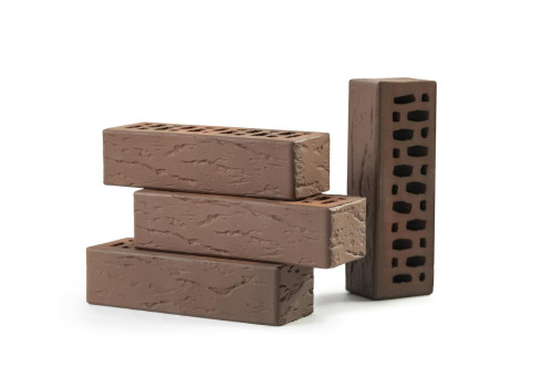 Лицевой кирпич Нева рустикатор горизонтальный 250x85x65 мм