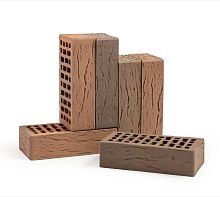 Лицевой кирпич Нева рустикатор горизонтальный