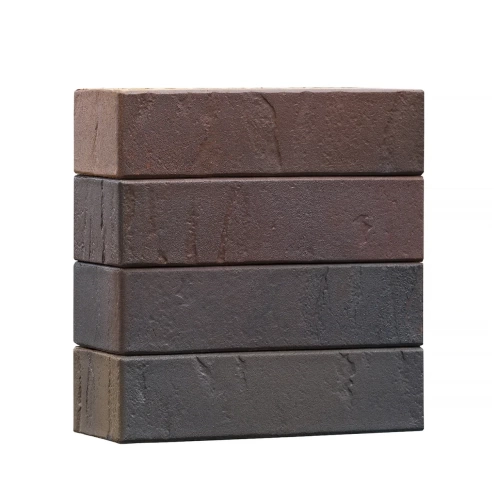 КИРПИЧ КЕРАМИЧЕСКИЙ ОБЛИЦОВОЧНЫЙ "ЭЛЬТОН ПЛАМЯ" 1НФ М200 РОССИЯ