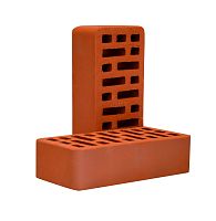 КИРПИЧ ОДИНАРНЫЙ ЦВЕТ МОРКОВЬ 1,0 НФ