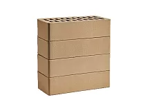 Лицевой кирпич Капучино, бежевый 0,7НФ M150-200